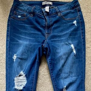 Refuge stretch distressed jean